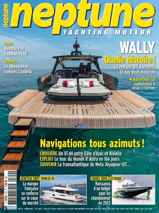 Cover image for Neptune Yachting Moteur: No. 309